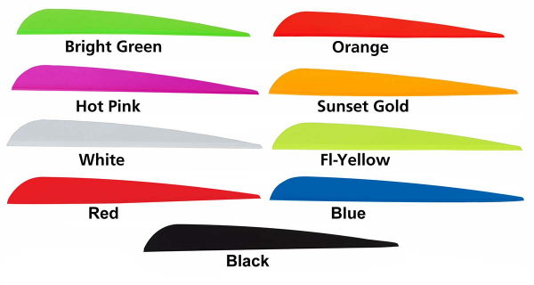 AAE Trad Plastic Arrow Vanes