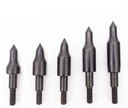 A Dozen ZOEKO Archery Screw in Field Points,Stainless-Steel Materials,for 175 Grain with 11/32\ Out Diameter 