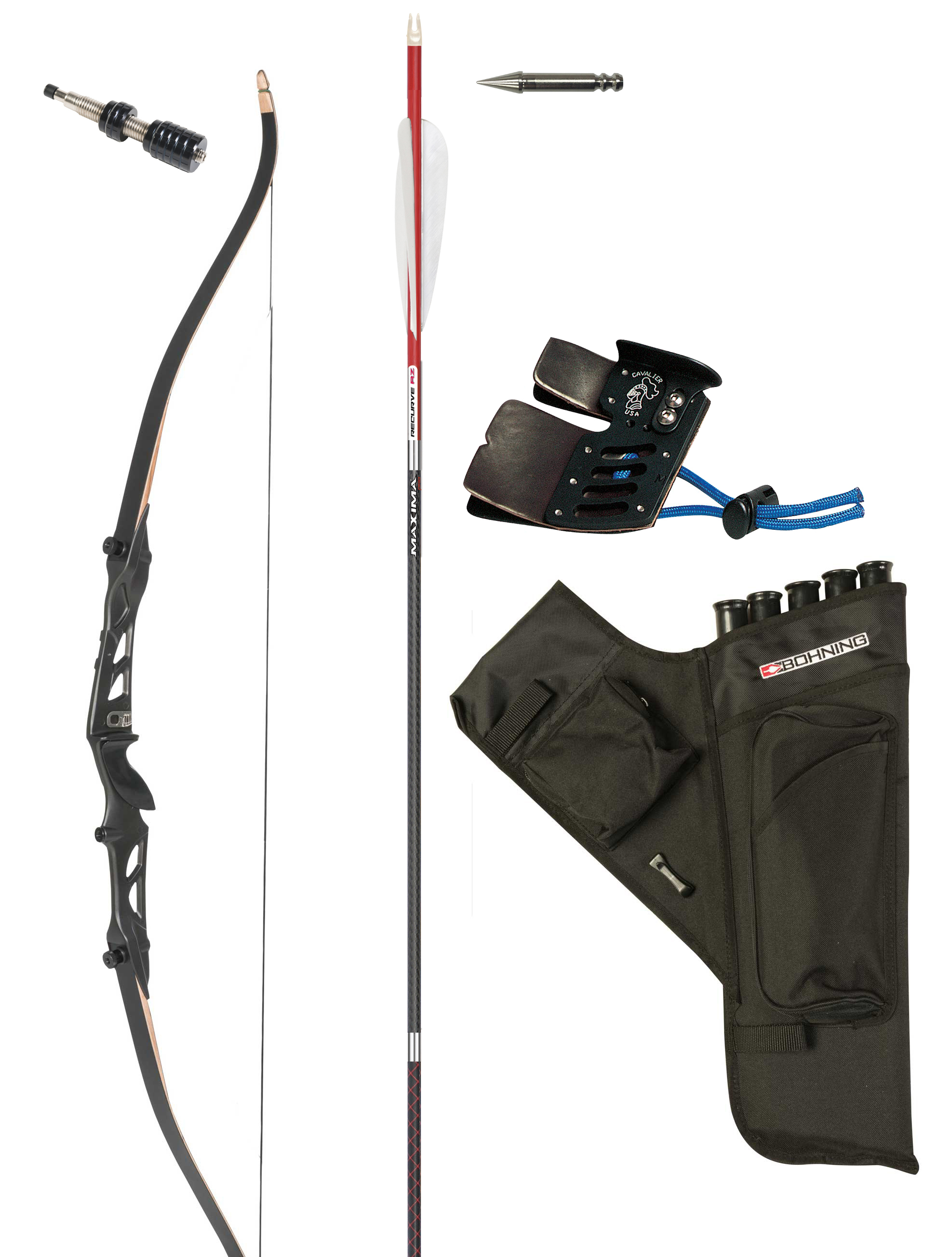Competition Female Knight RH 30, 150/31" Kit 3Rivers Archery Supply
